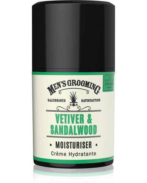 Scottish Fine Soaps Men’s Grooming Vetiver & Sandalwood hydratačný pleťový krém pre mužov 50 ml